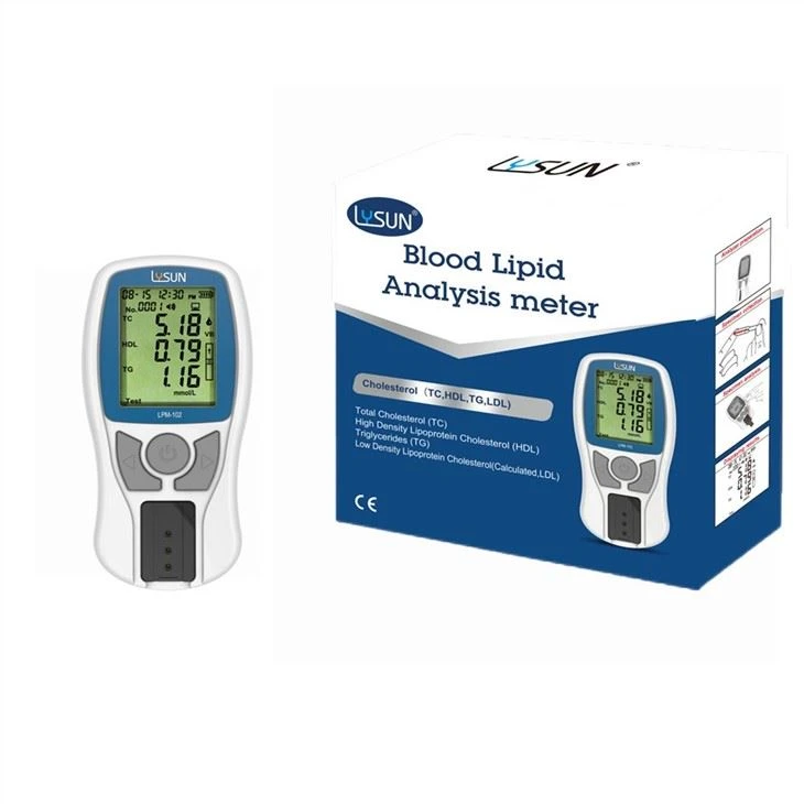 Total Cholesterol HDL Triglycerides LDL Blood Lipid Analyzer Meter For Hospital Diagnostic Agency