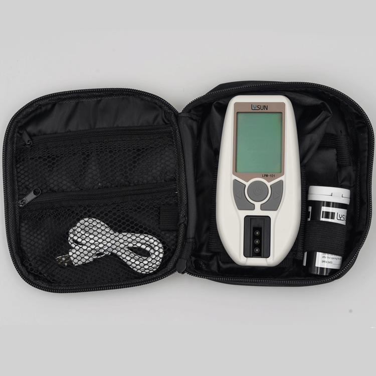 LPM -101 HDL LDL کیت آزمایش کلسترول تری گلیسیرید کیت قابل حمل آنالایزر پروفایل لیپید خون 5 در 1 کلسترول لیپید