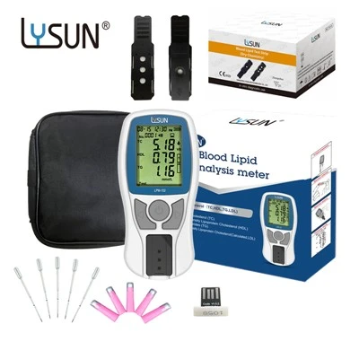 LPM -102 تجزیه و تحلیل لیپید خون متر TC ، TG ، HDL کلسترول تری گلیسیرید آنالایزر خشک
